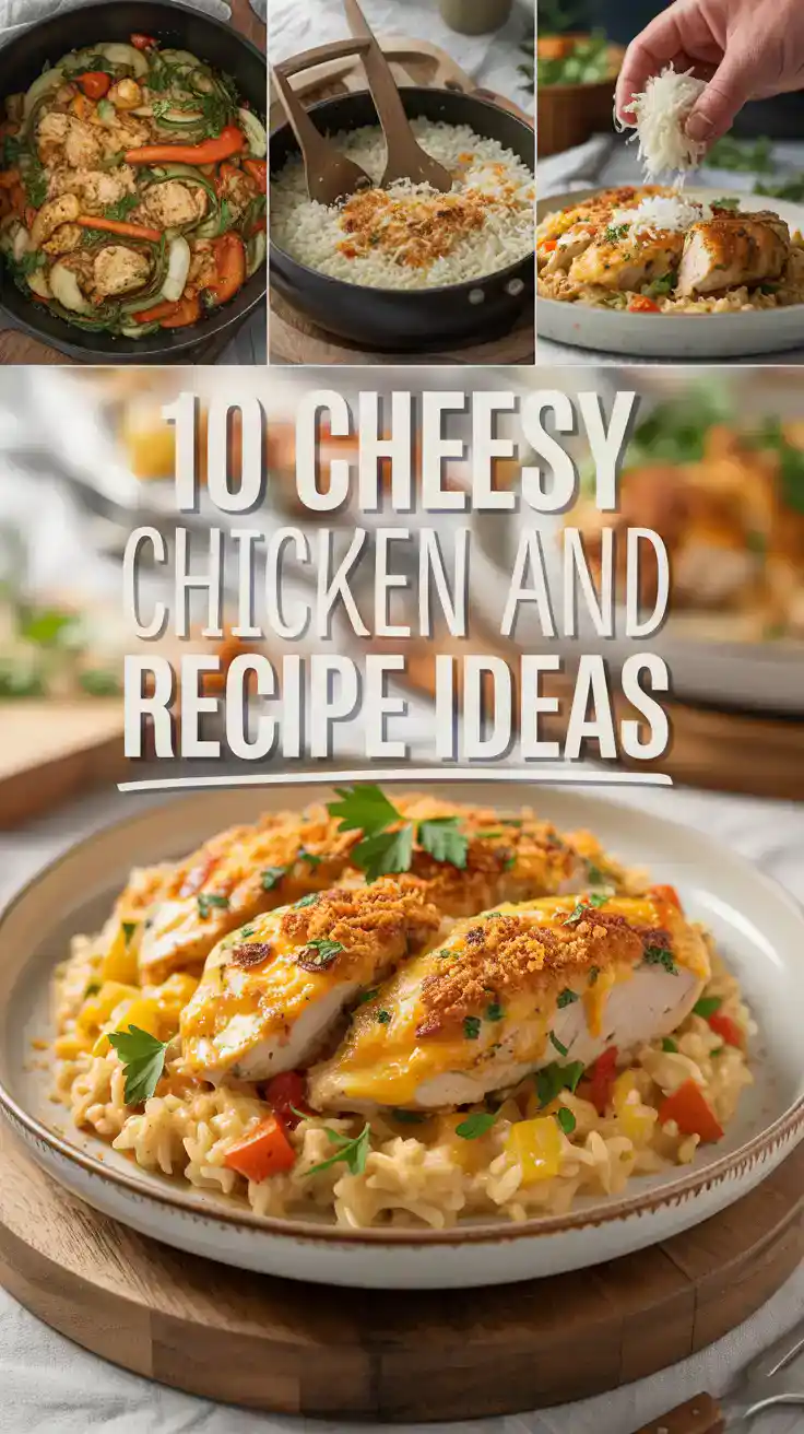 Cheesy Chicken And Rice