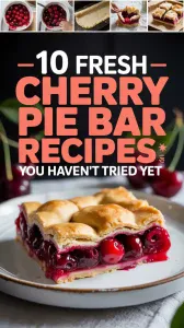 Cherry Pie Bars
