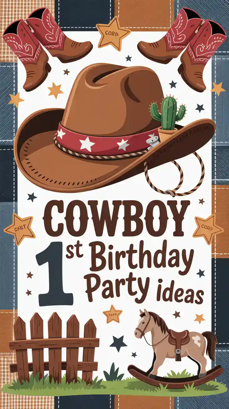 Cowboy 1St Birthday Party Ideas