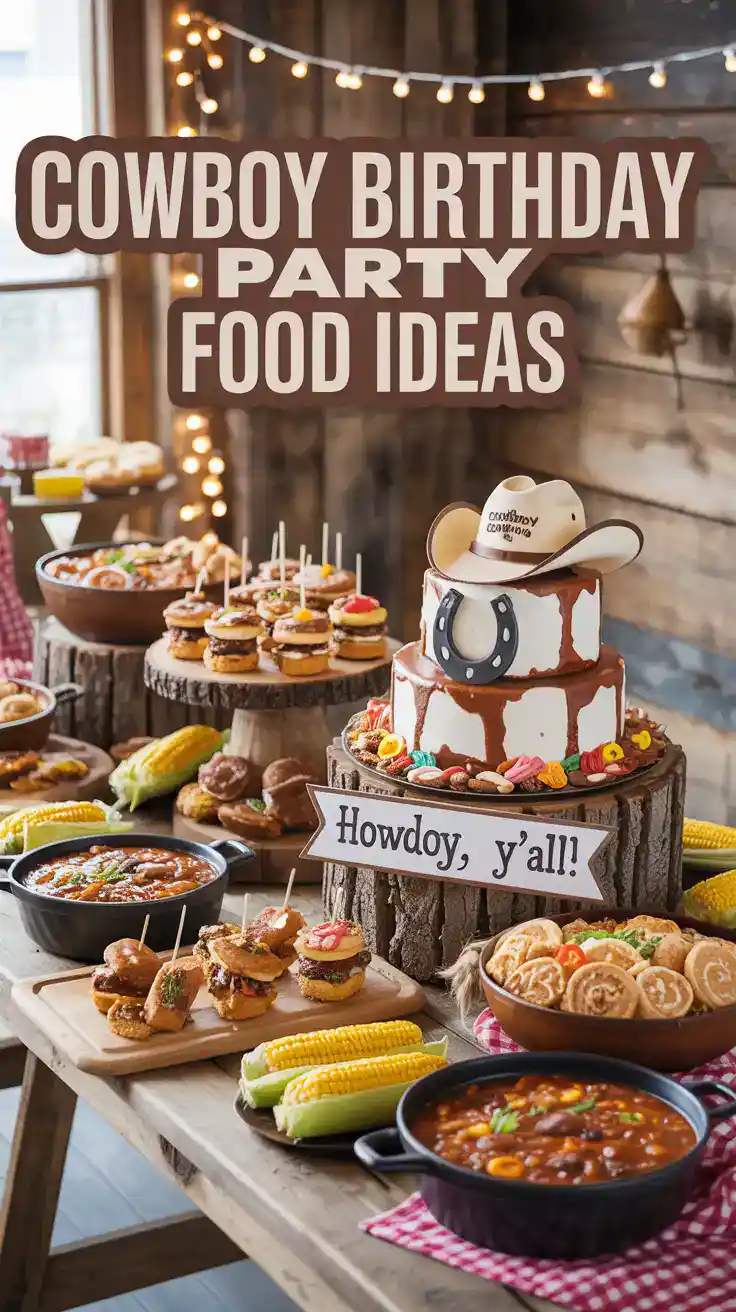 Cowboy Birthday Party Food
