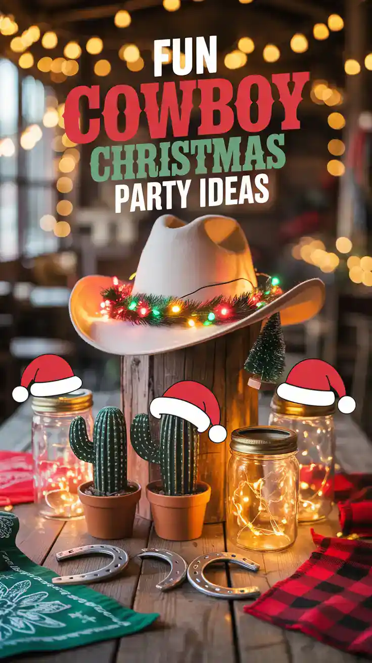 Cowboy Christmas Party