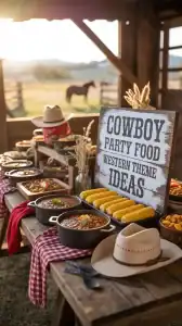 Cowboy Party Food Western Theme Ideas