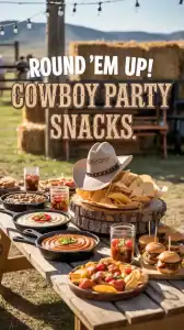 Cowboy Party Snacks Ideas