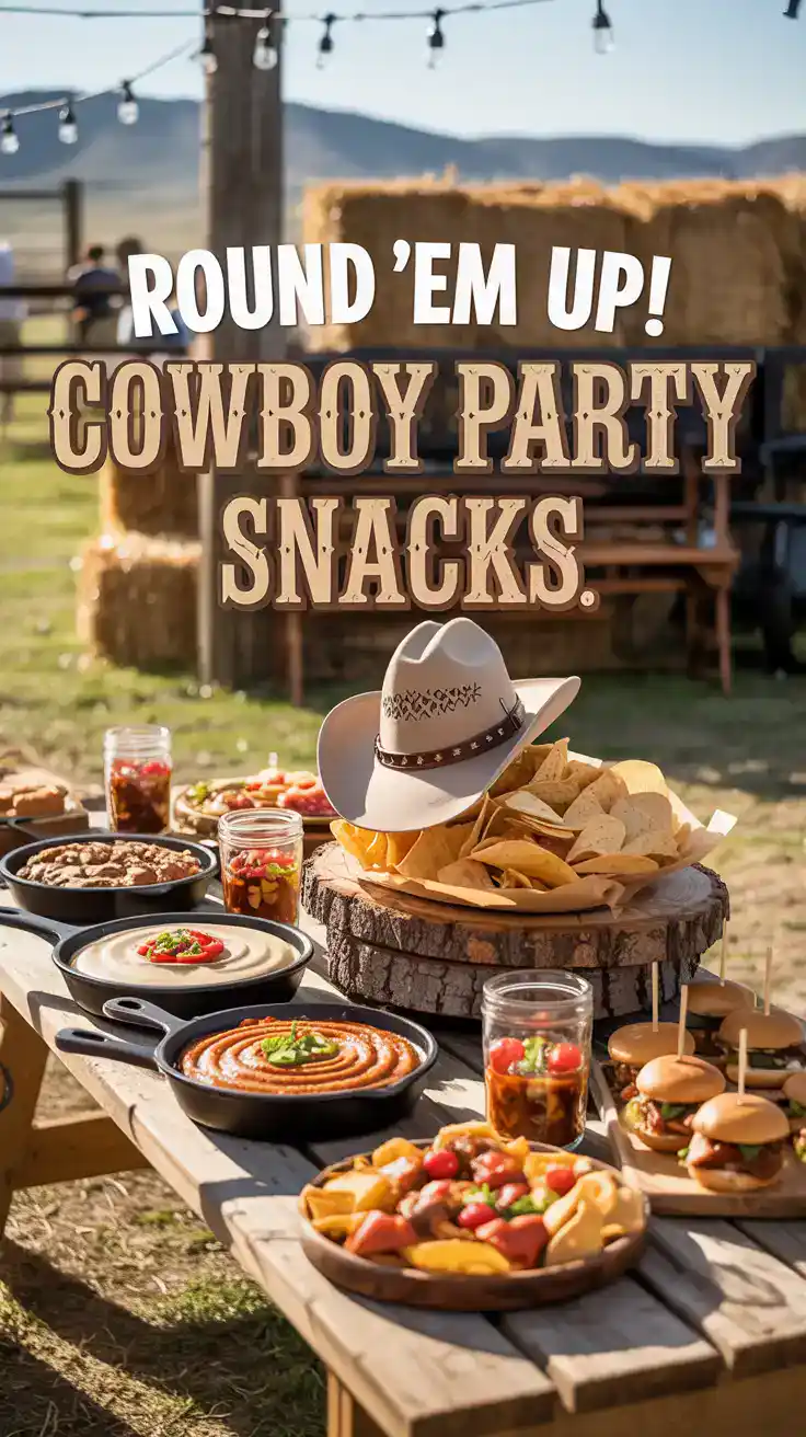 Cowboy Party Snacks Ideas