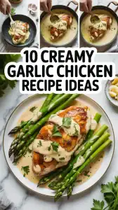 Creamy Garlic Chicken Recipe