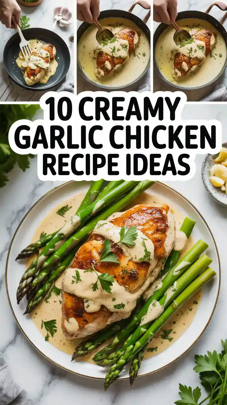 Creamy Garlic Chicken Recipe