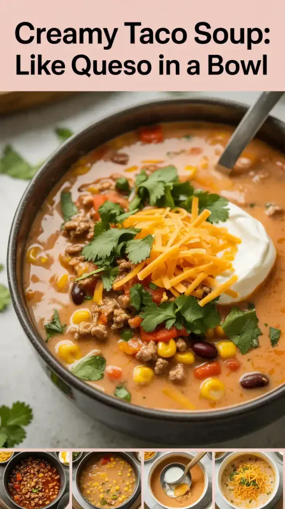 Creamy Taco Soup
