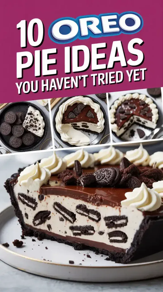 Creative Oreo Pie Recipes From High Protein To Vegan