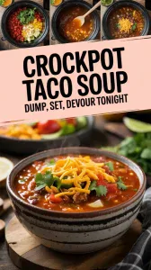 Crockpot Taco Soup