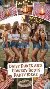 Daisy Dukes And Cowboy Boots Party