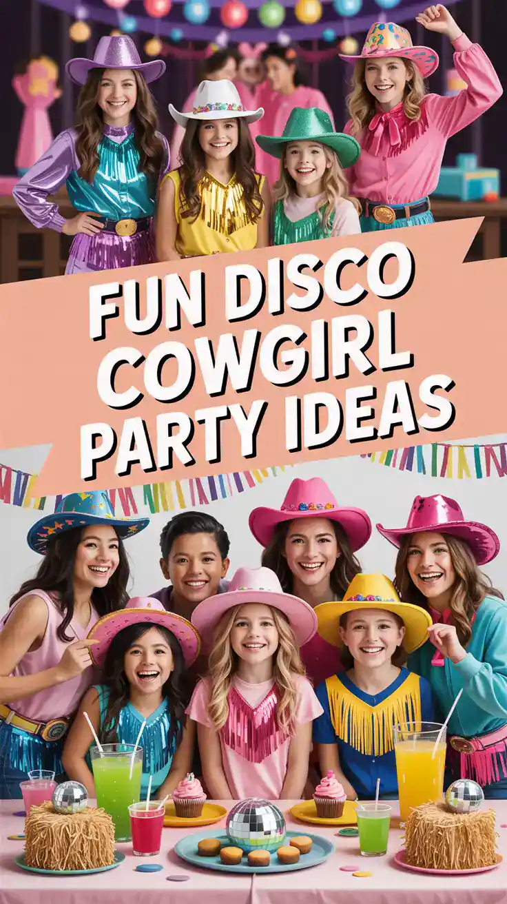 Disco Cowgirl Party Ideas