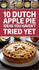 Dutch Apple Pie Ideas