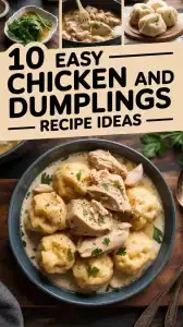 Easy Chicken And Dumplings