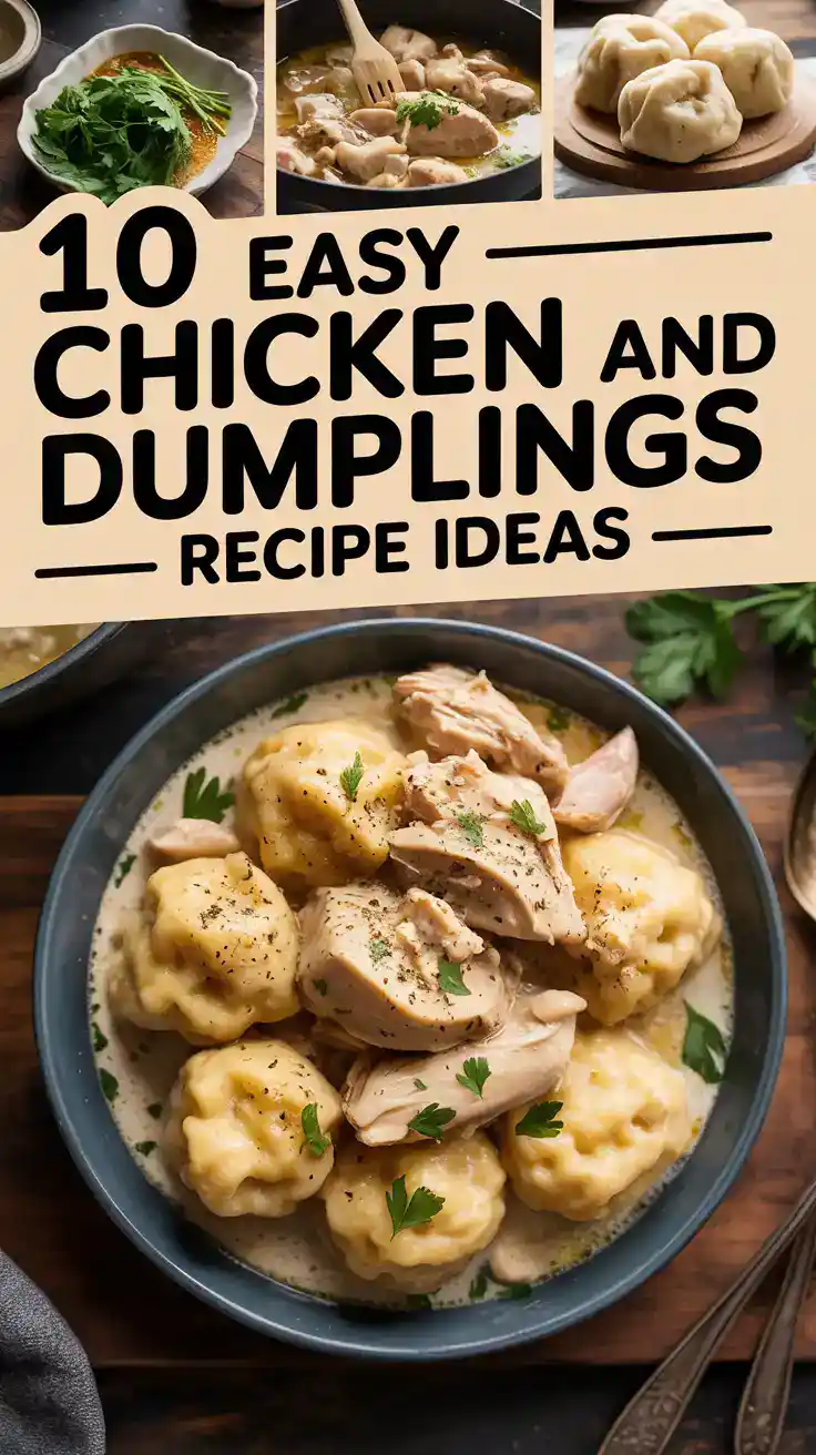 Easy Chicken And Dumplings