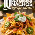Easy Chicken Nachos