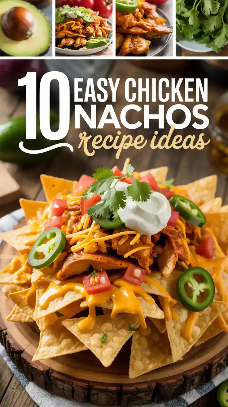 Easy Chicken Nachos