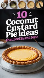 Easy Coconut Custard Pie Upgrades for Bold Flavor and Simple Prep