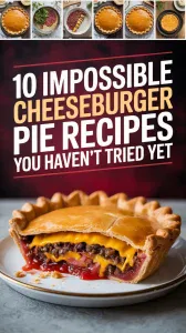 Impossible Cheeseburger Pie