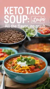 Keto Taco Soup