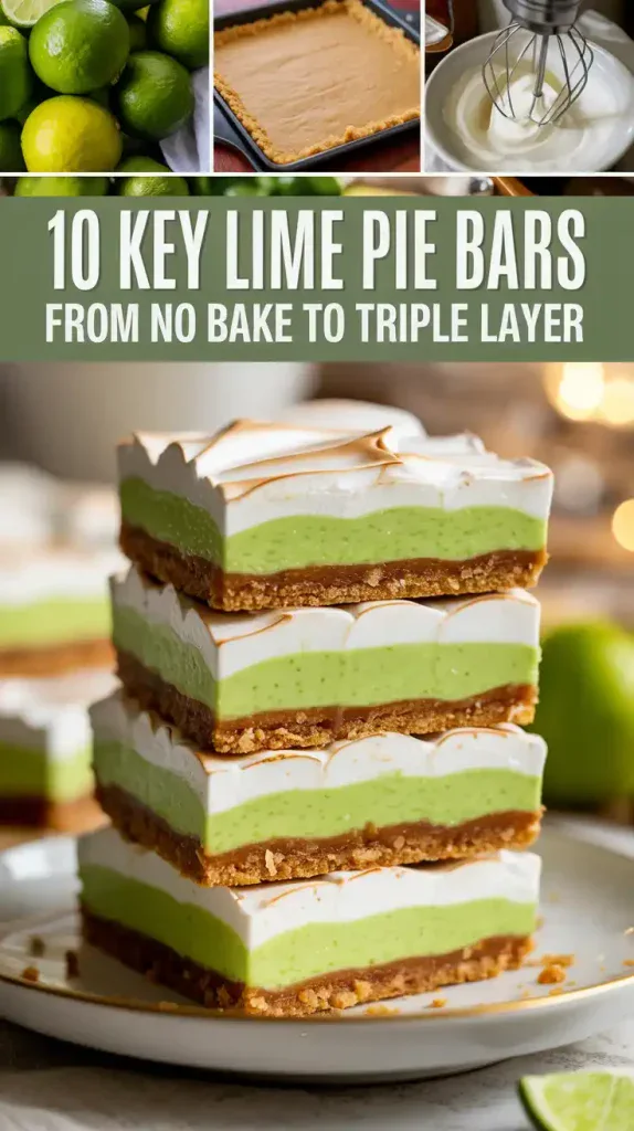 Key Lime Pie Bars