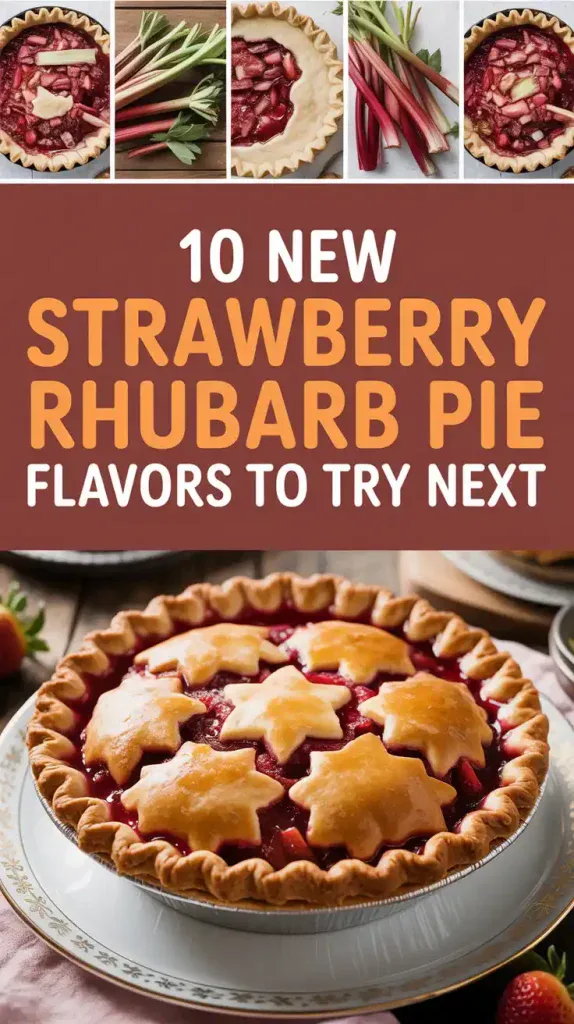 New Strawberry Rhubarb Pie Flavors To Try Next