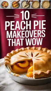 Next Level Peach Pie At Home