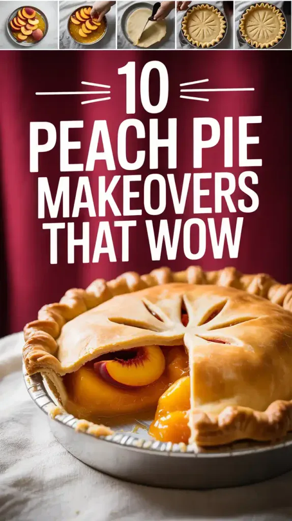 Next Level Peach Pie At Home