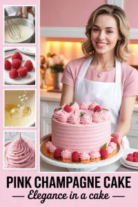 Pink Champagne Cake