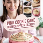 Pink Cookie Cake