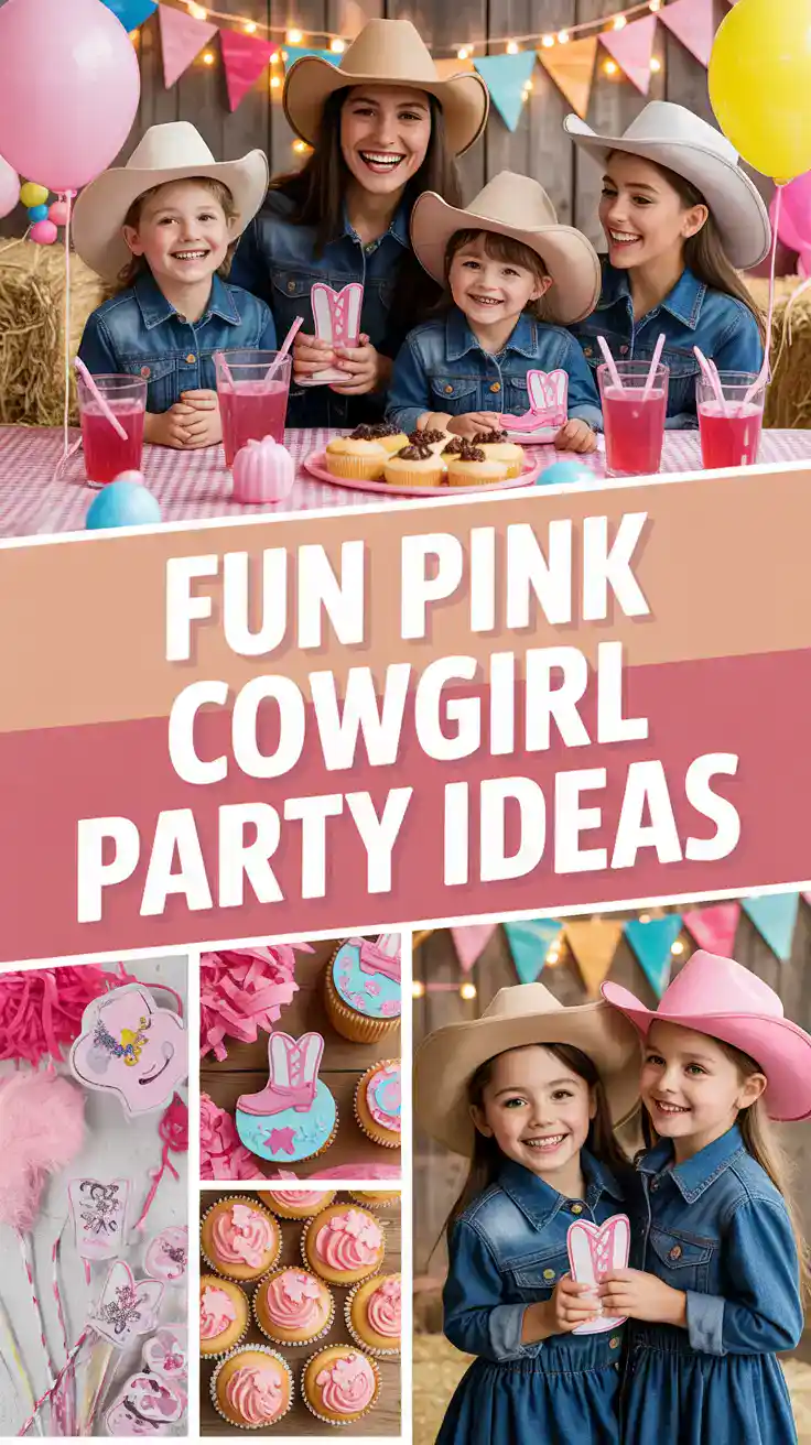 Pink Cowgirl Party Ideas