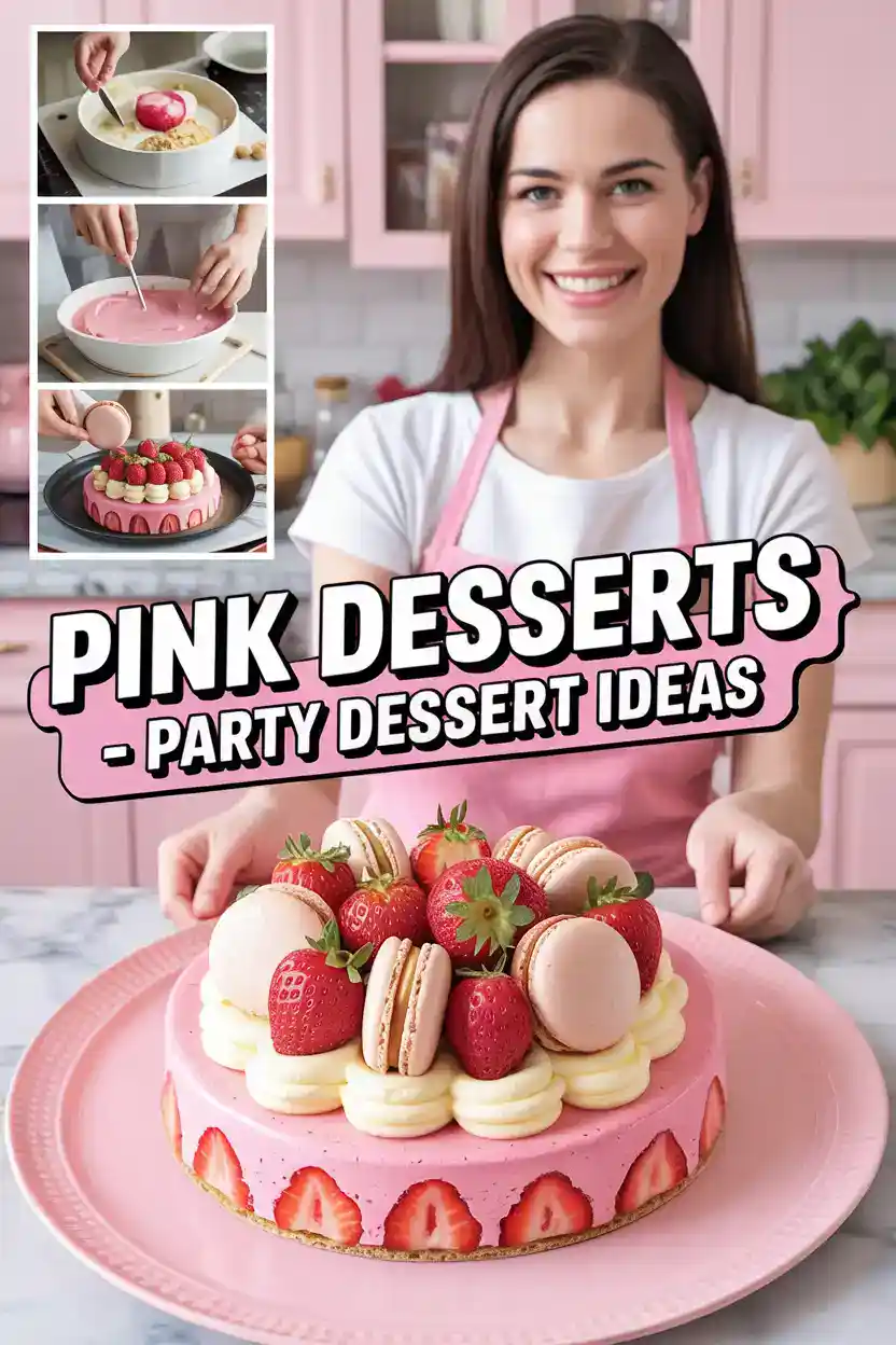 Pink Desserts