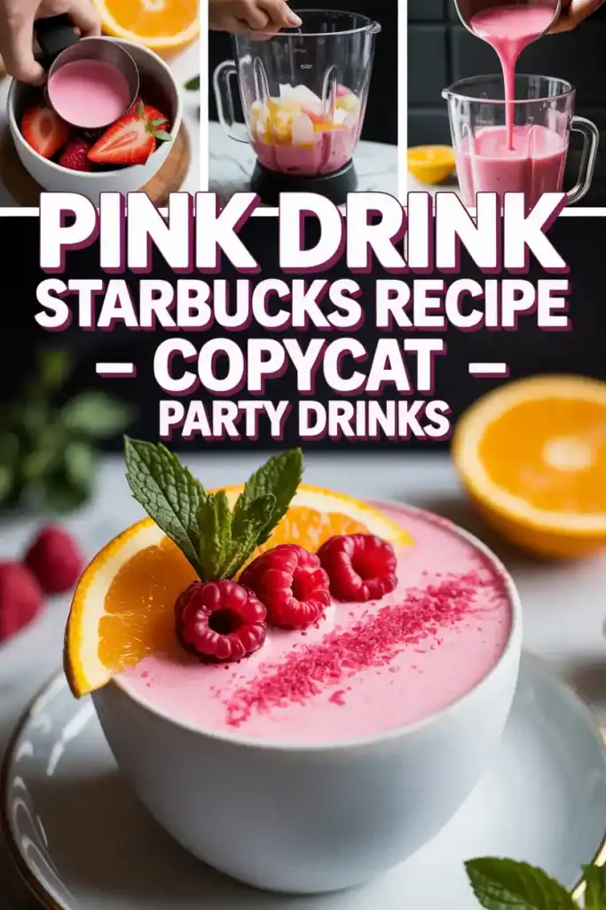 Pink Drink Starbucks Recipe