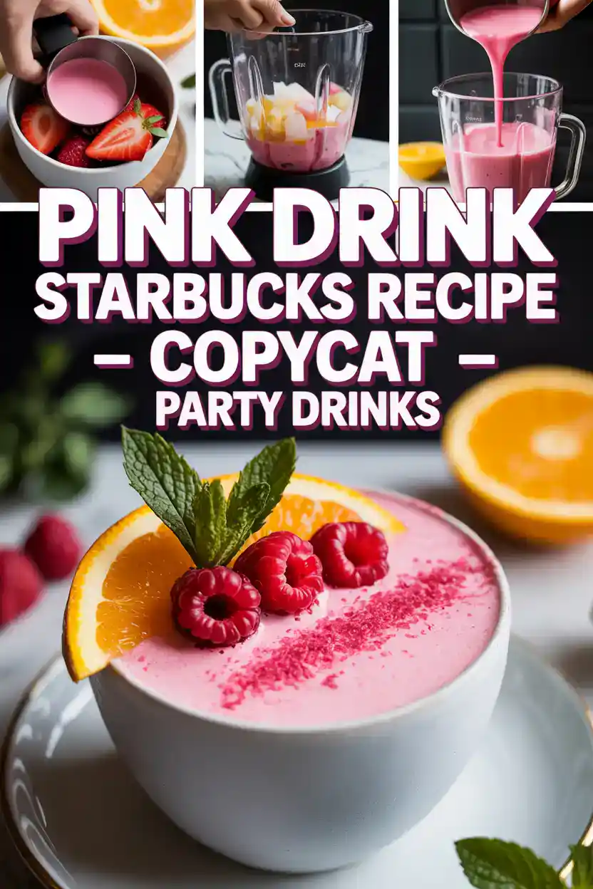 Pink Drink Starbucks Recipe