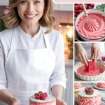 Pink Marble Cake