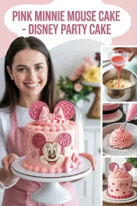 Pink Minnie Mouse Cake