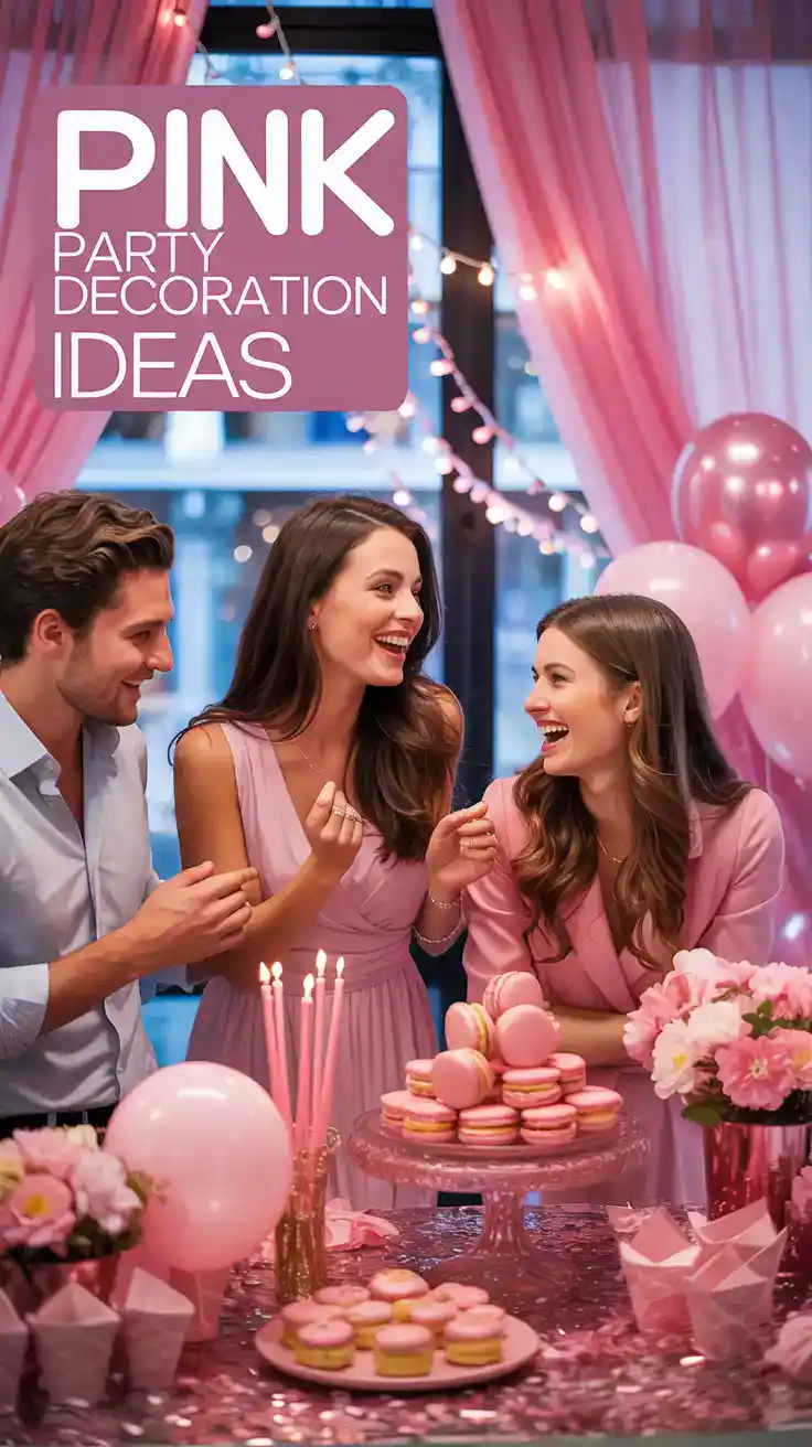 Pink Party Decoration