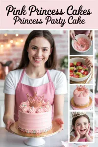 Pink Princess Cakes