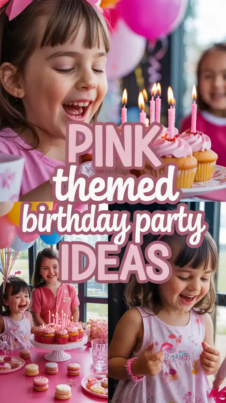 Pink Themed Birthday Party