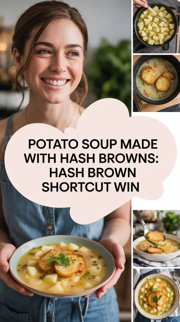 Potato Soup Made With Hash Browns
