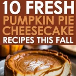 10 Fresh Pumpkin Pie Cheesecake Recipes To Try This Fall