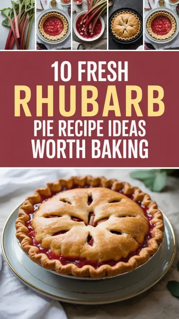Rhubarb Pie Recipe
