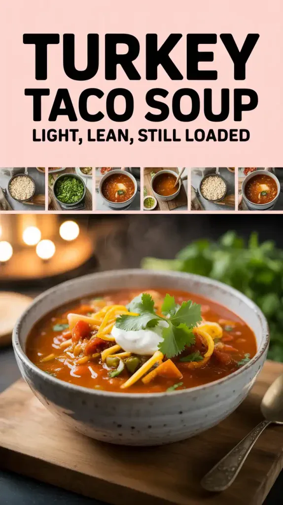 Turkey Taco Soup