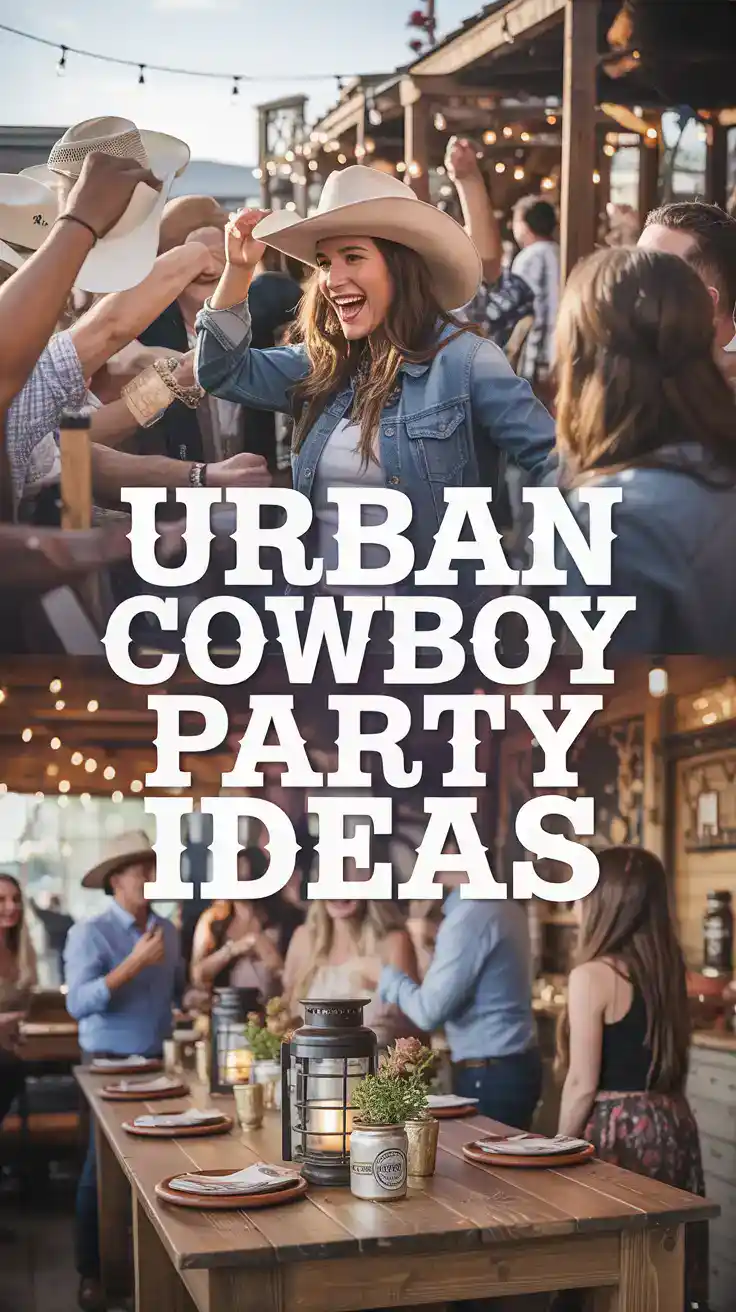 Urban Cowboy Party Ideas