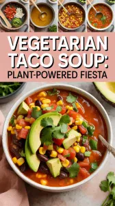 Vegetarian Taco Soup