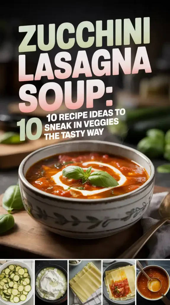 Zucchini Lasagna Soup