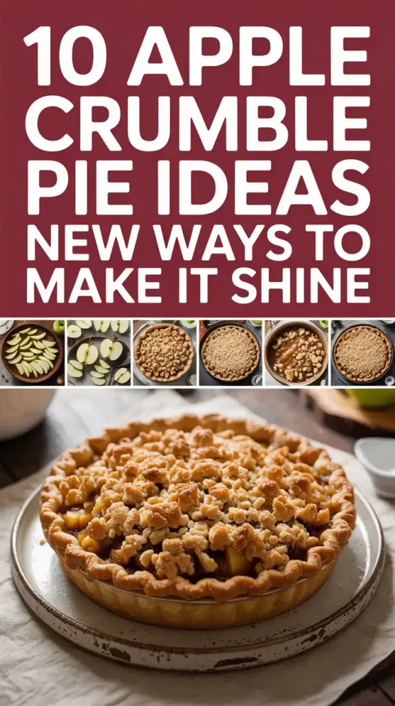 apple crumble pie