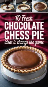 chocolate chess pie