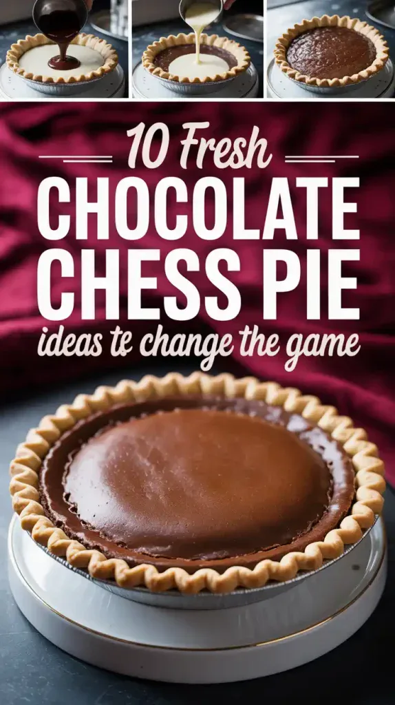 chocolate chess pie