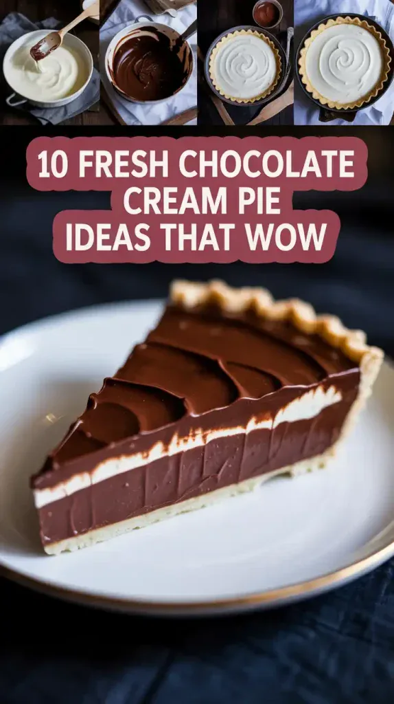 chocolate cream pie