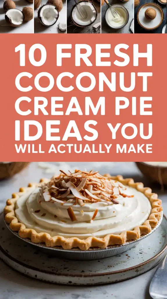 coconut cream pie